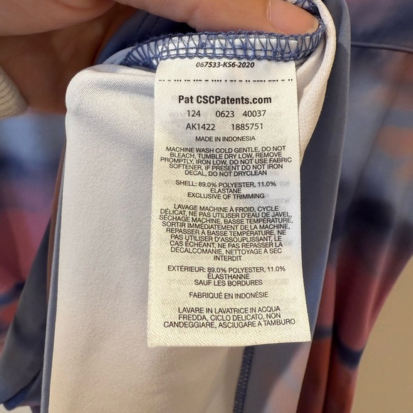 Columbia Vibrant Pink and Blue Mini Dress - Picture 5 of 7